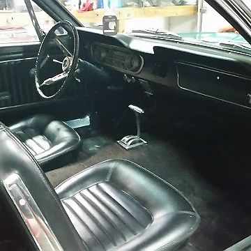 1965 Green Ford Mustang Fastback