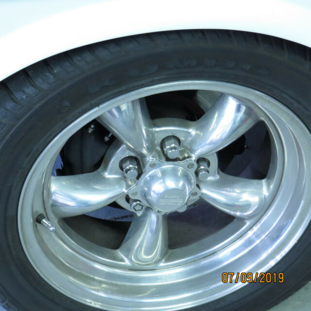 1965 White Ford Mustang Fastback