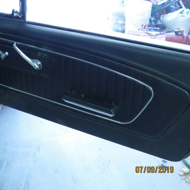 1965 White Ford Mustang Fastback