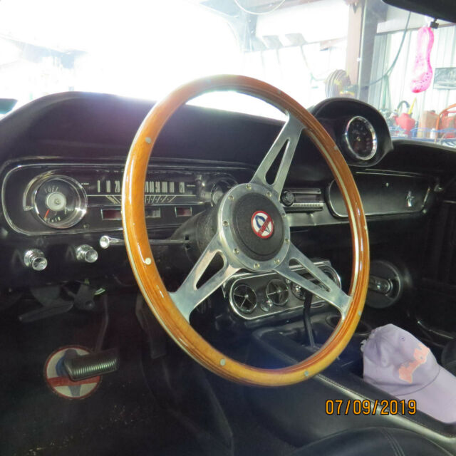 1965 White Ford Mustang Fastback