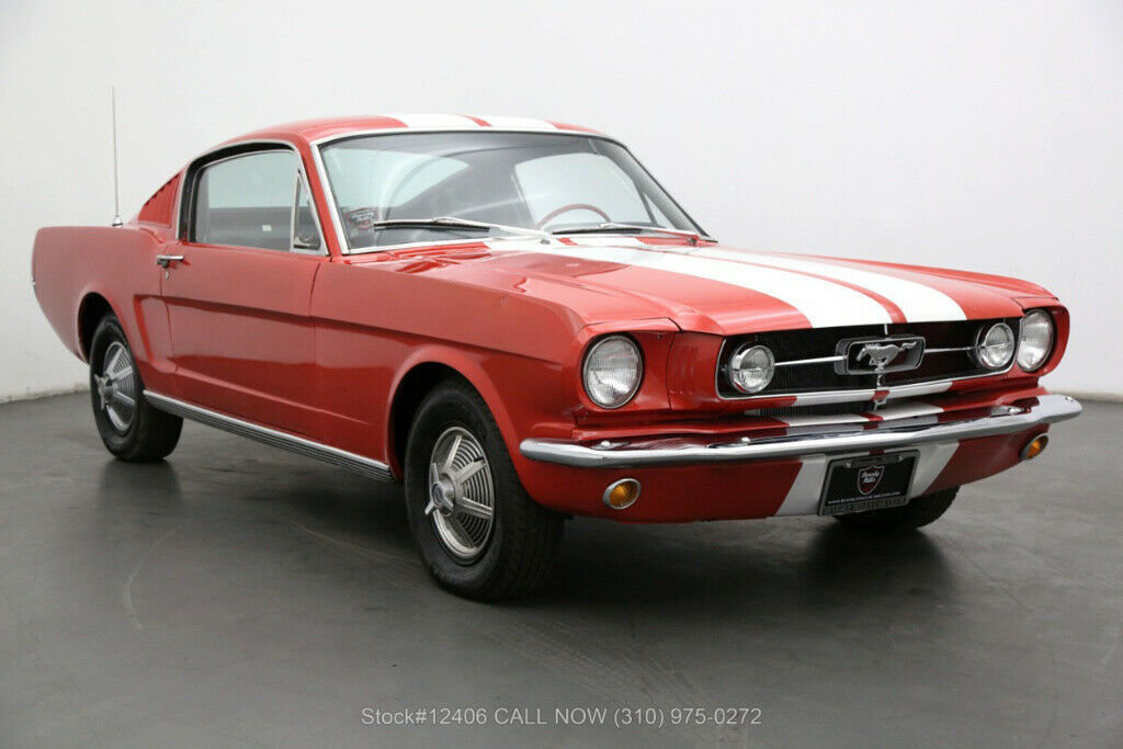 1965 Red Ford Mustang