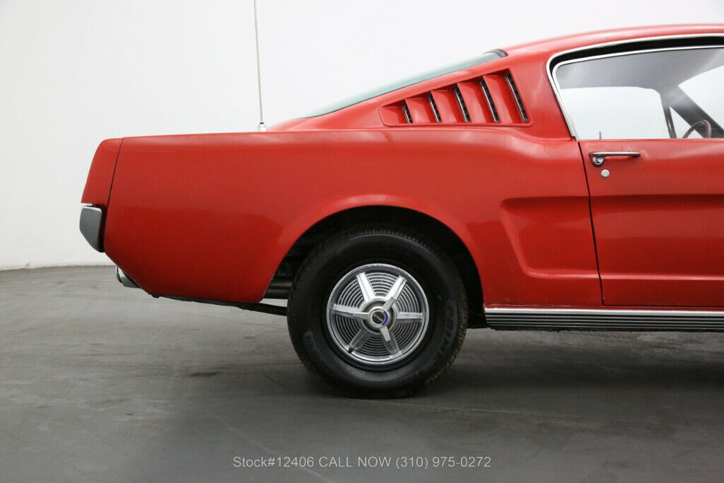 1965 Red Ford Mustang
