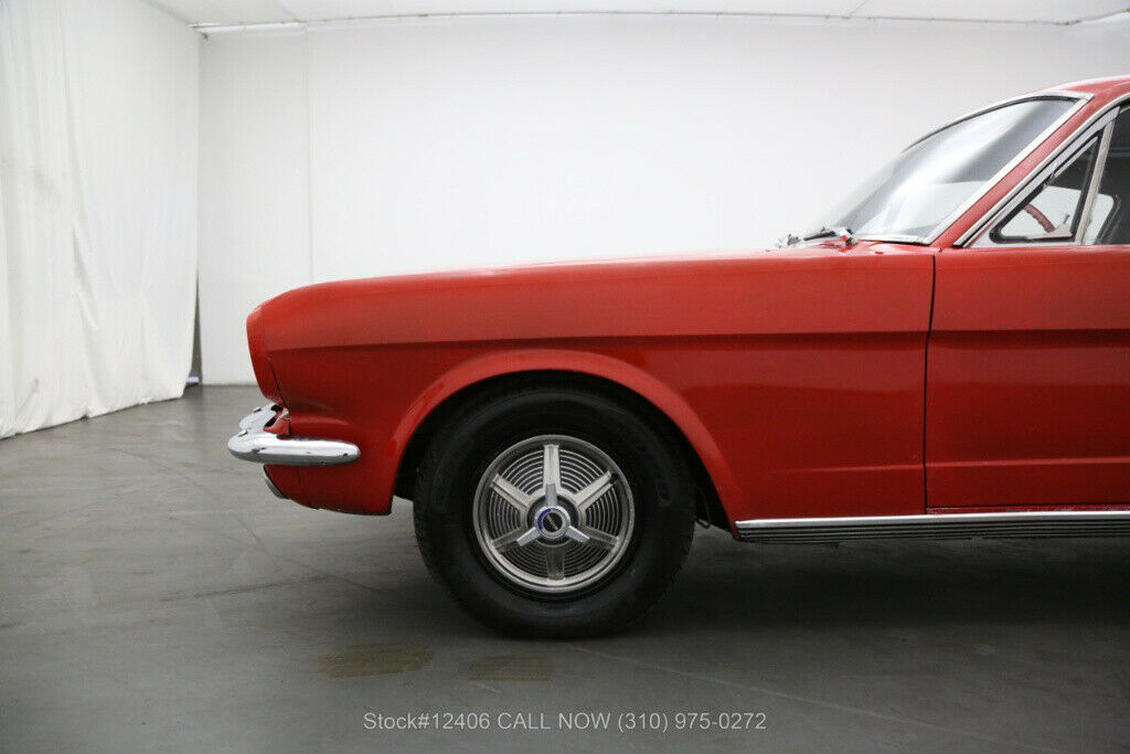 1965 Red Ford Mustang