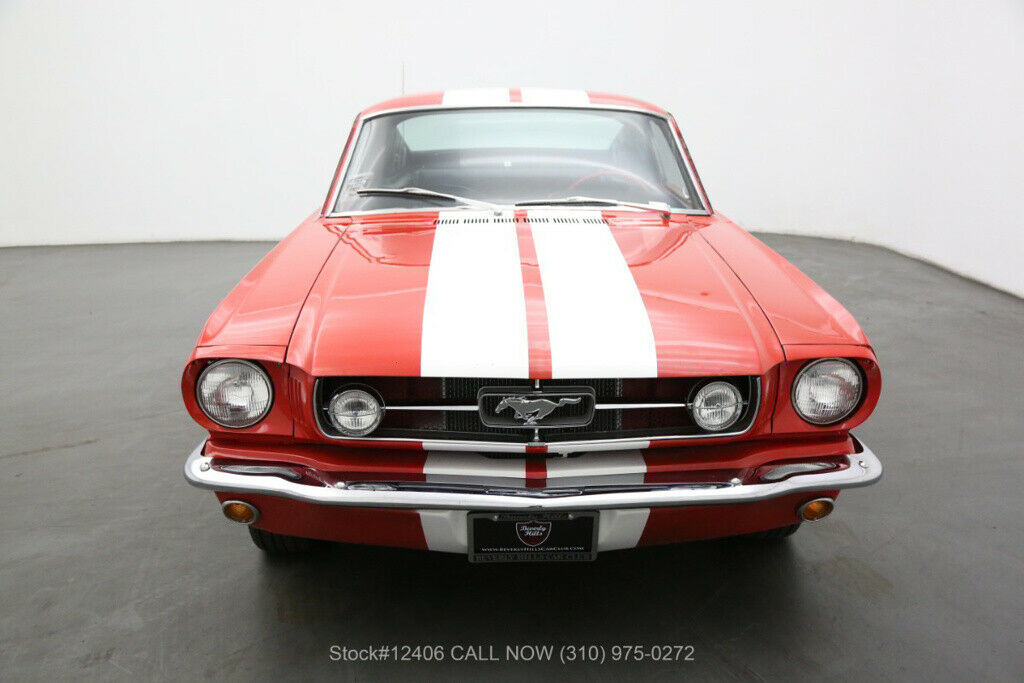 1965 Red Ford Mustang