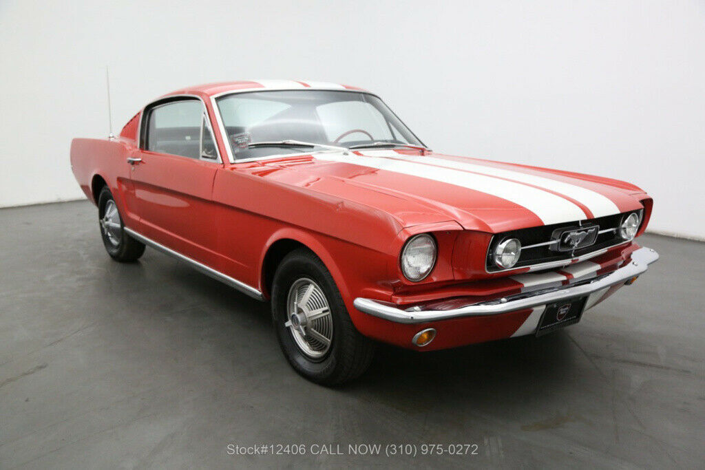 1965 Red Ford Mustang