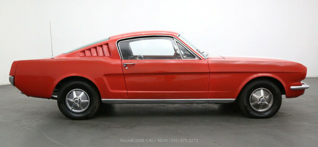 1965 Red Ford Mustang