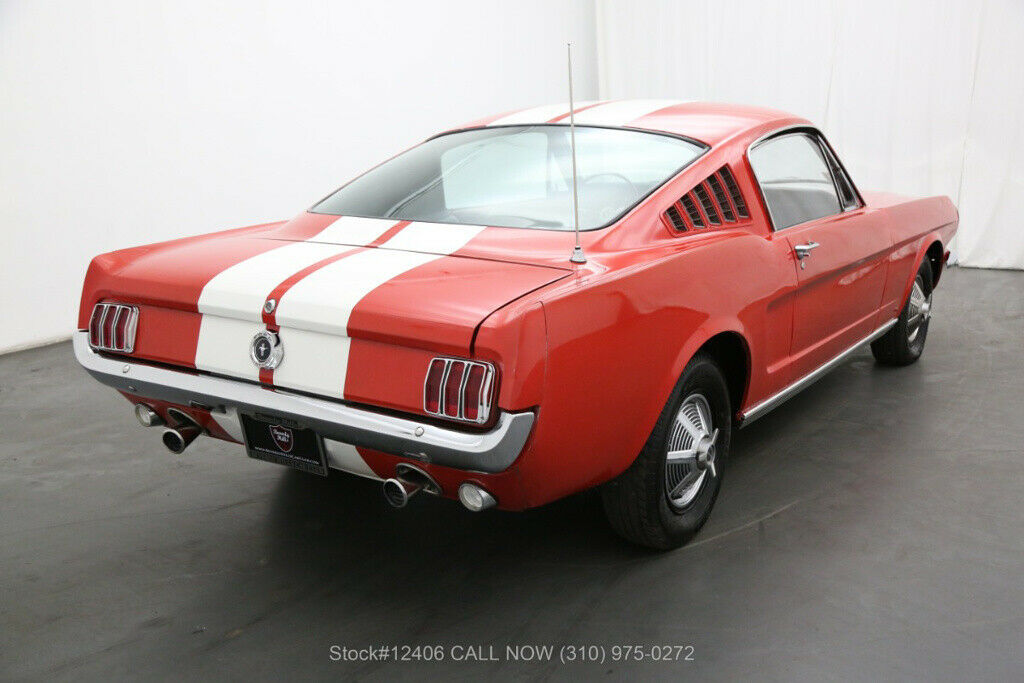 1965 Red Ford Mustang