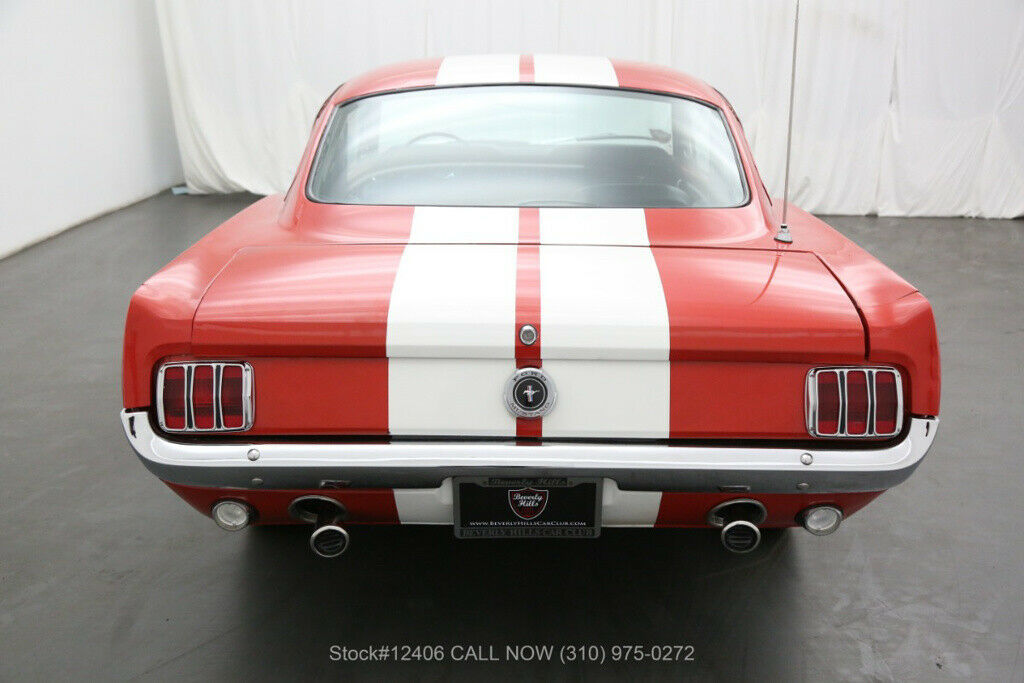 1965 Red Ford Mustang