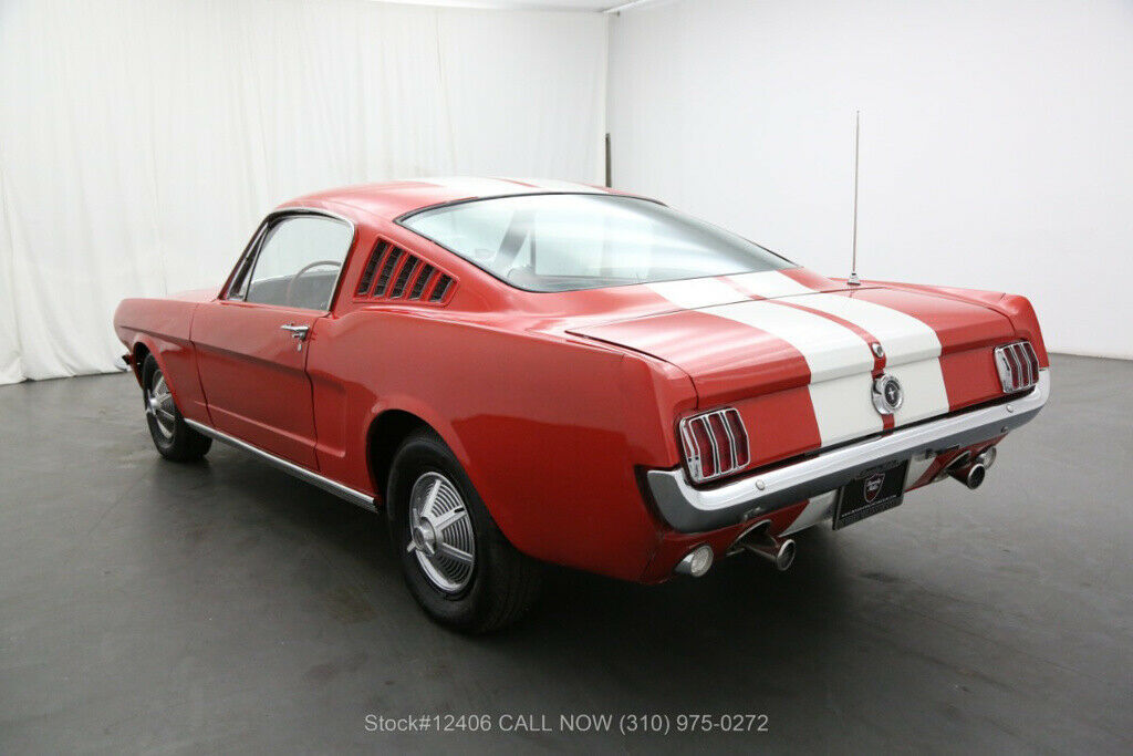 1965 Red Ford Mustang