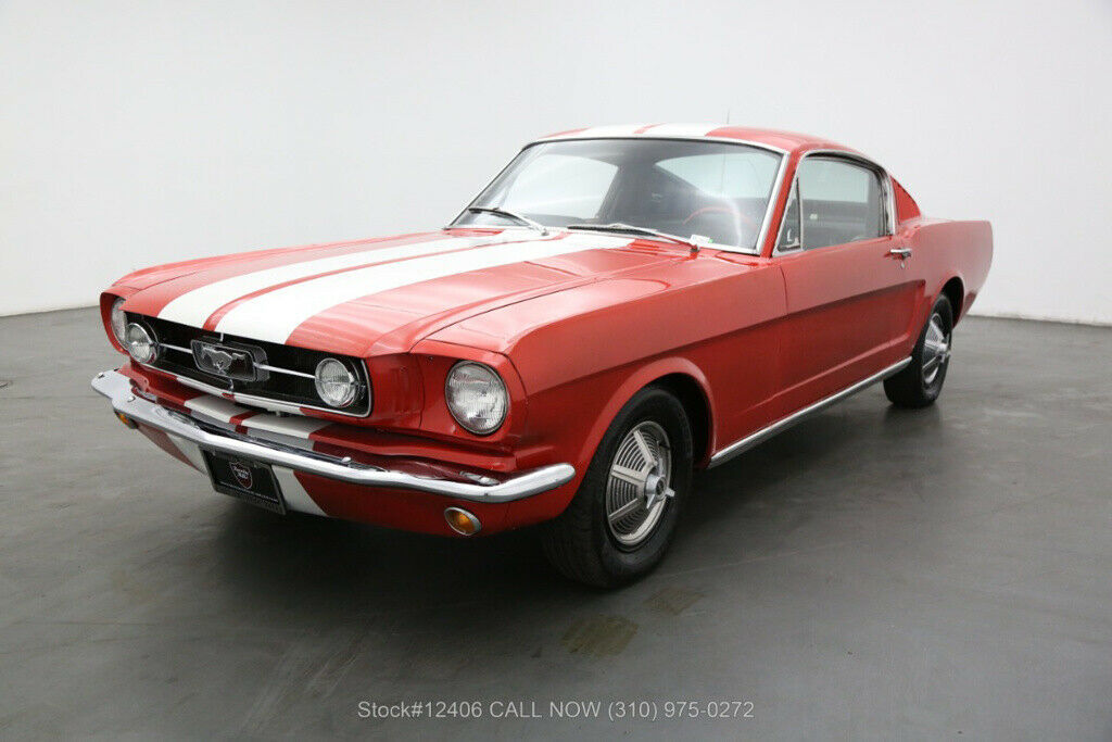 1965 Red Ford Mustang