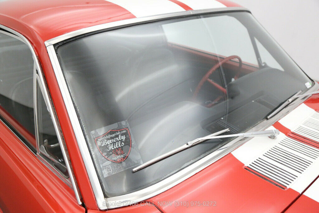 1965 Red Ford Mustang