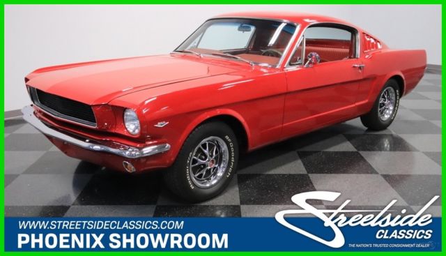 1965 Red Ford Mustang