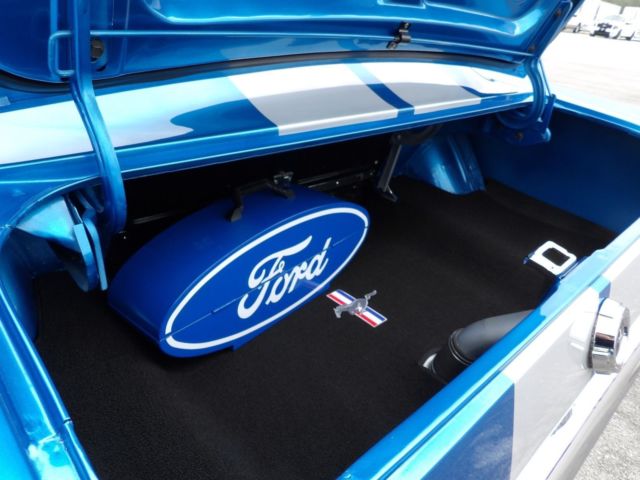 1965 Blue Ford Mustang Fastback