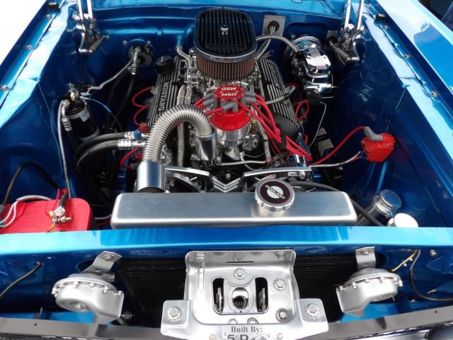 1965 Blue Ford Mustang Fastback