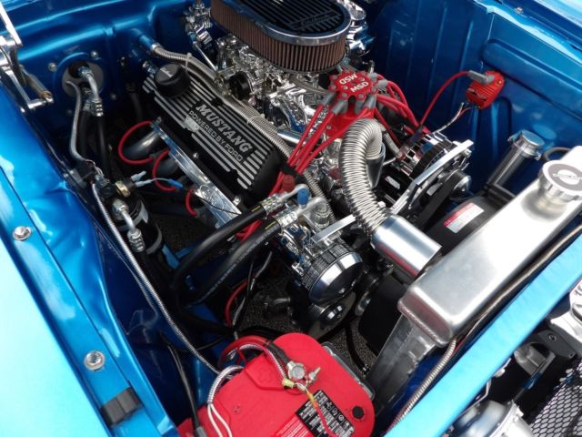 1965 Blue Ford Mustang Fastback