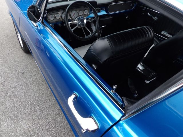 1965 Blue Ford Mustang Fastback