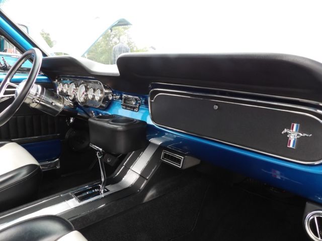 1965 Blue Ford Mustang Fastback