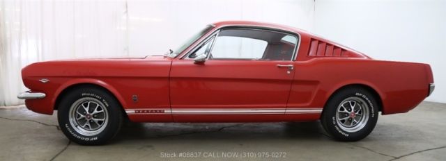 1965 Red Ford Mustang