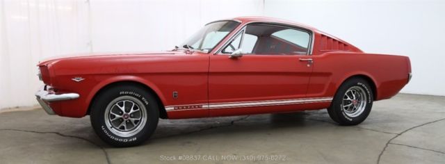 1965 Red Ford Mustang