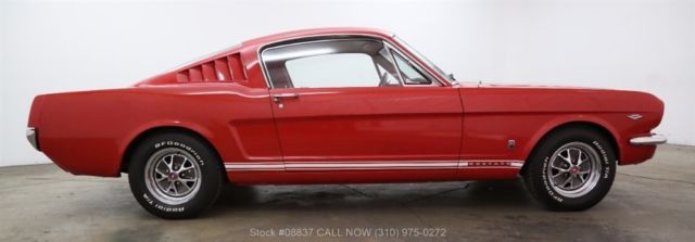 1965 Red Ford Mustang