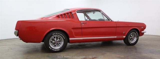 1965 Red Ford Mustang