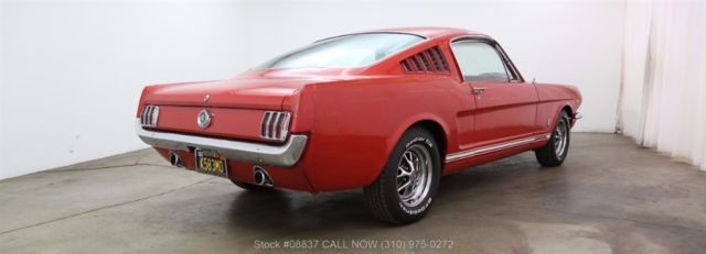1965 Red Ford Mustang