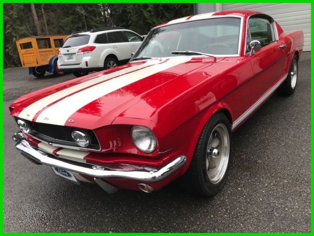 1965 Red Ford Mustang Coupe
