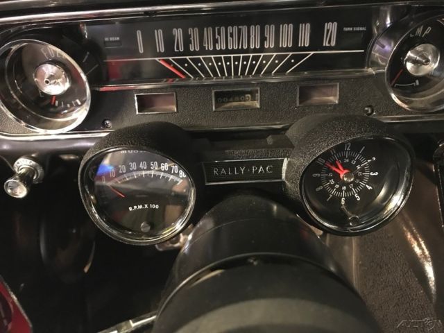 1965 Red Ford Mustang Coupe