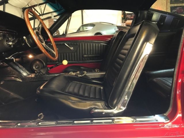 1965 Red Ford Mustang Coupe