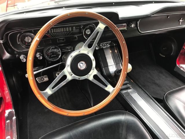 1965 Red Ford Mustang Coupe
