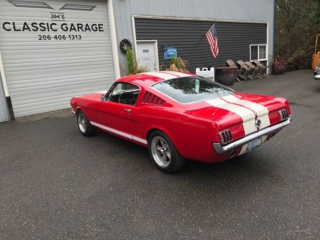 1965 Red Ford Mustang Coupe