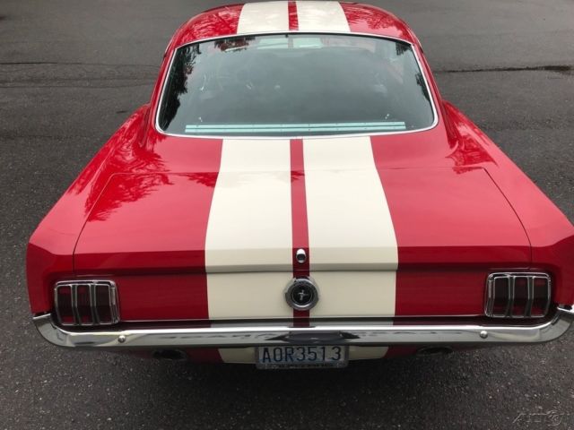 1965 Red Ford Mustang Coupe