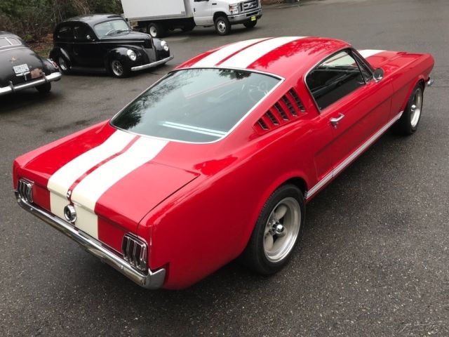 1965 Red Ford Mustang Coupe