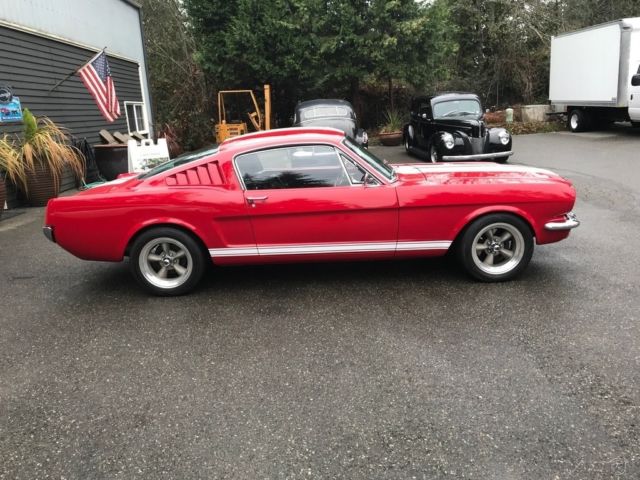 1965 Red Ford Mustang Coupe