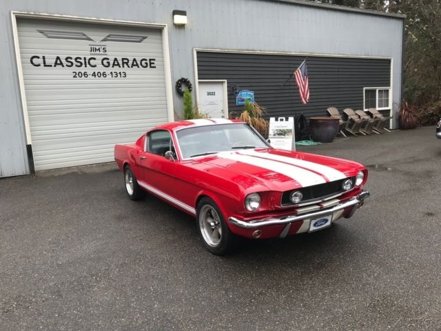 1965 Red Ford Mustang Coupe