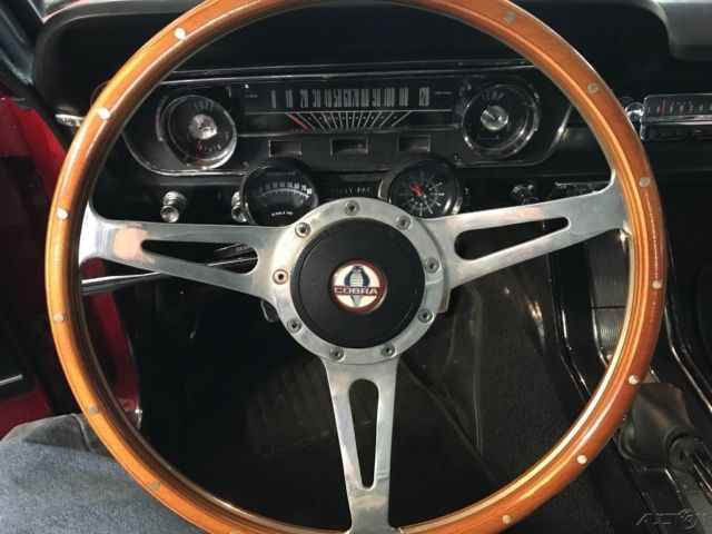 1965 Red Ford Mustang Coupe