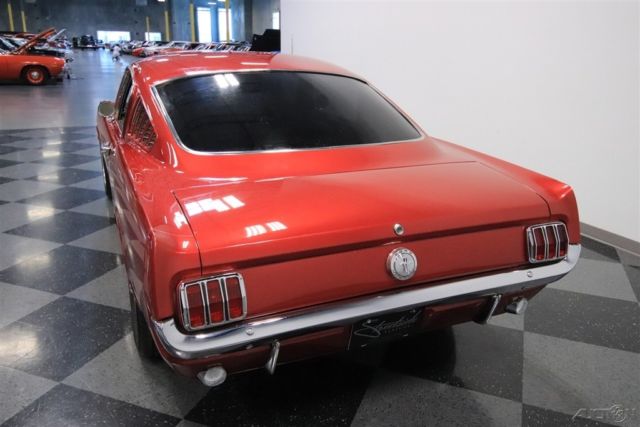 1965 Red Ford Mustang