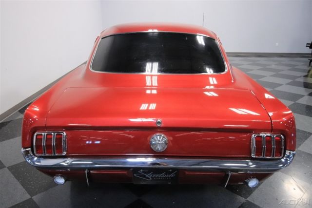 1965 Red Ford Mustang
