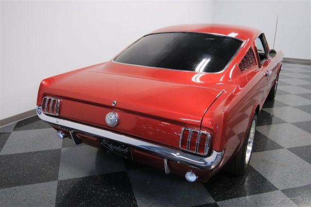 1965 Red Ford Mustang