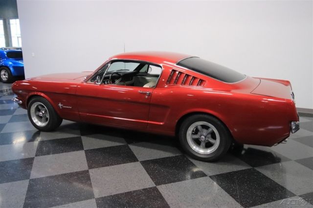 1965 Red Ford Mustang