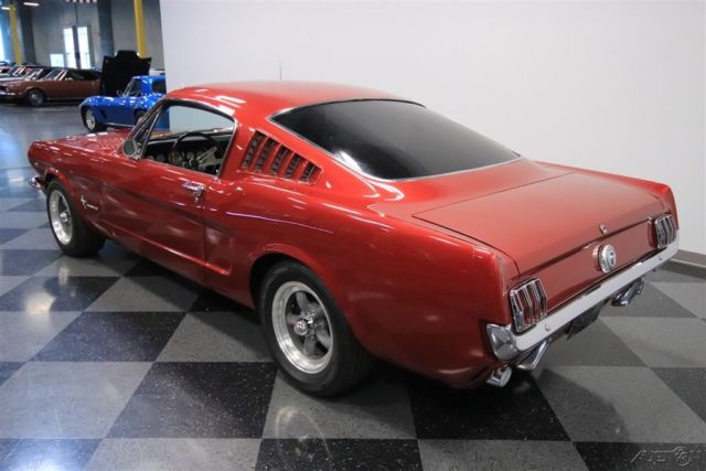 1965 Red Ford Mustang