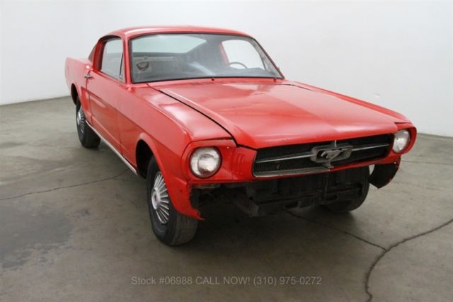 1965 Red Ford Mustang