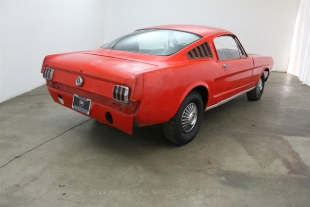 1965 Red Ford Mustang