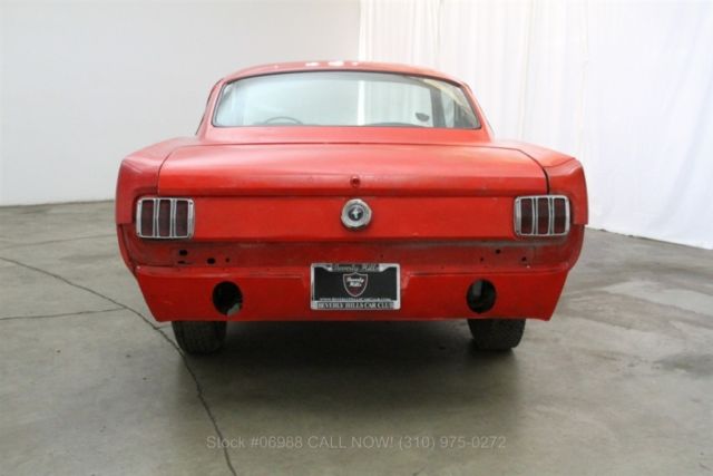 1965 Red Ford Mustang