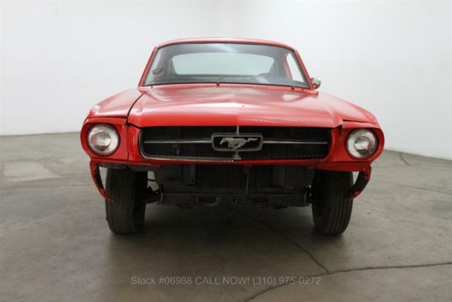 1965 Red Ford Mustang