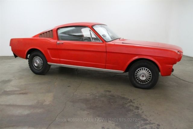 1965 Red Ford Mustang