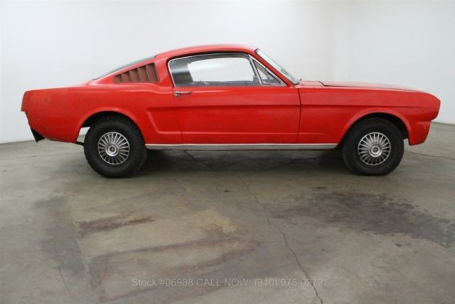 1965 Red Ford Mustang