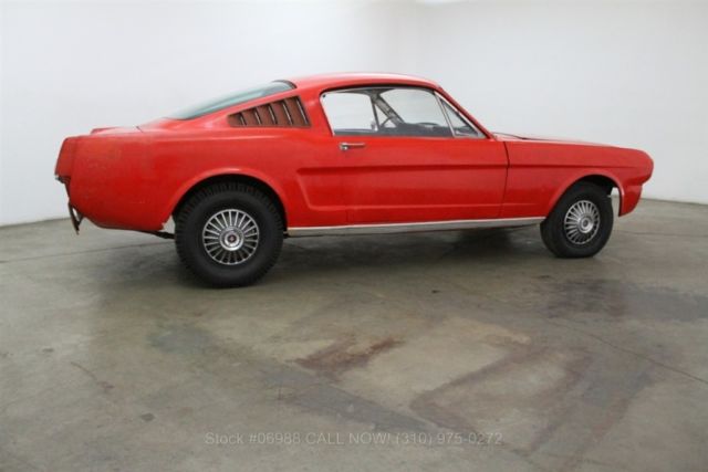 1965 Red Ford Mustang