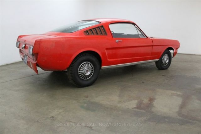 1965 Red Ford Mustang