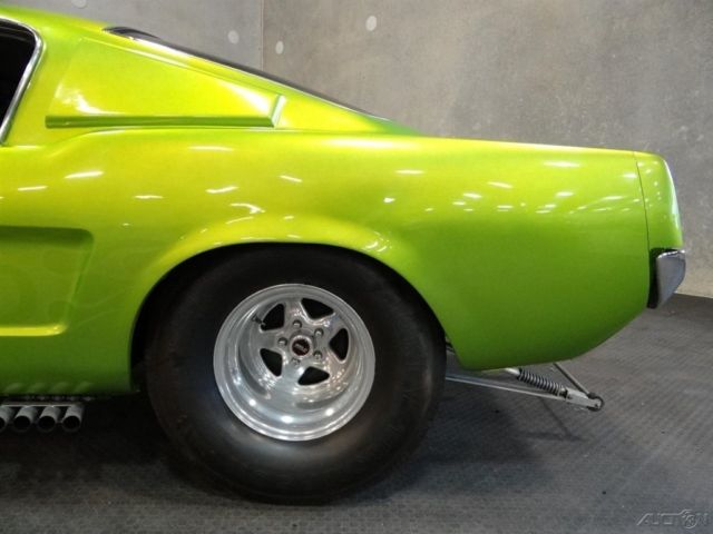 1965 Green Ford Mustang